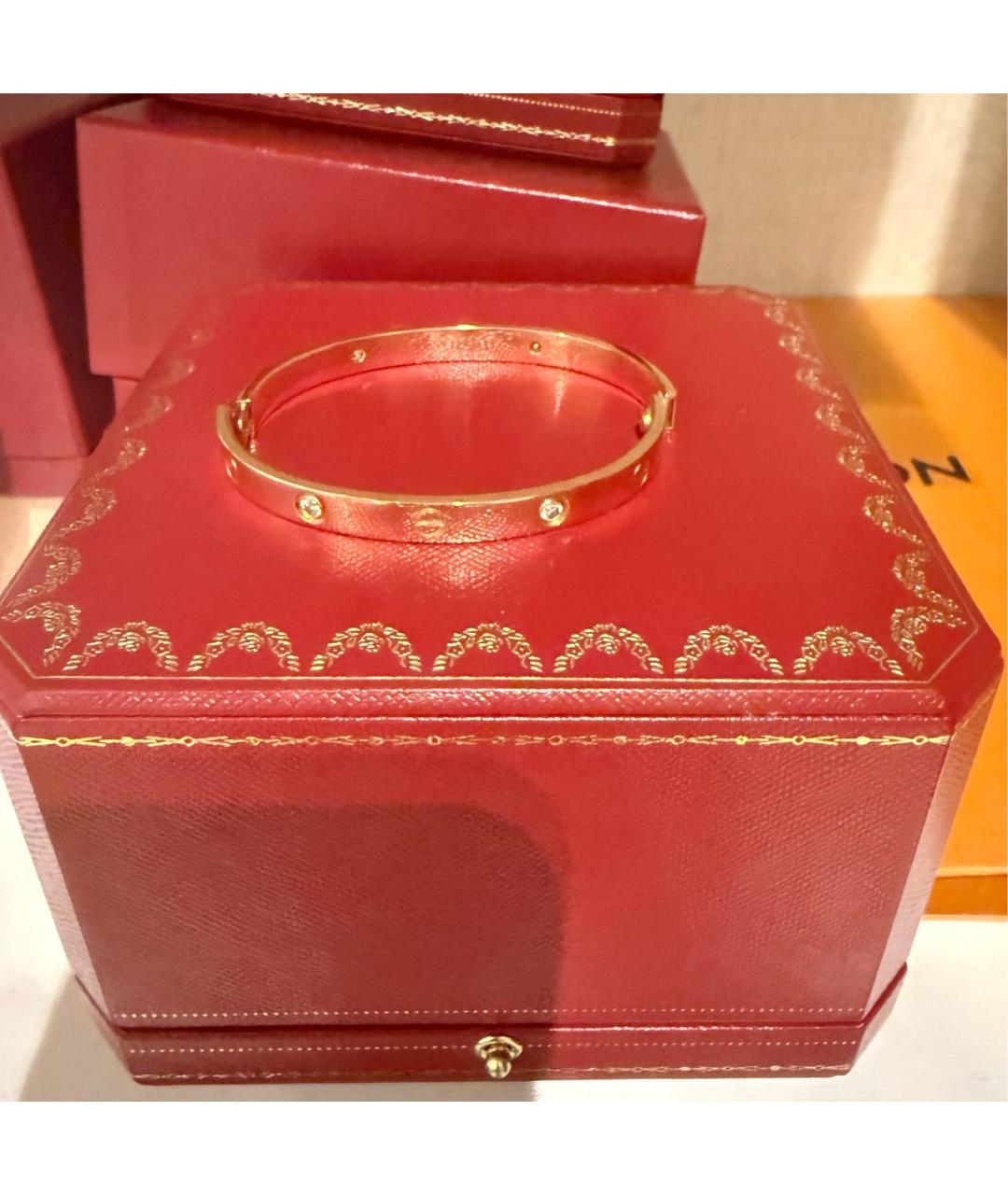 CARTIER Золотой браслет из желтого золота, фото 2