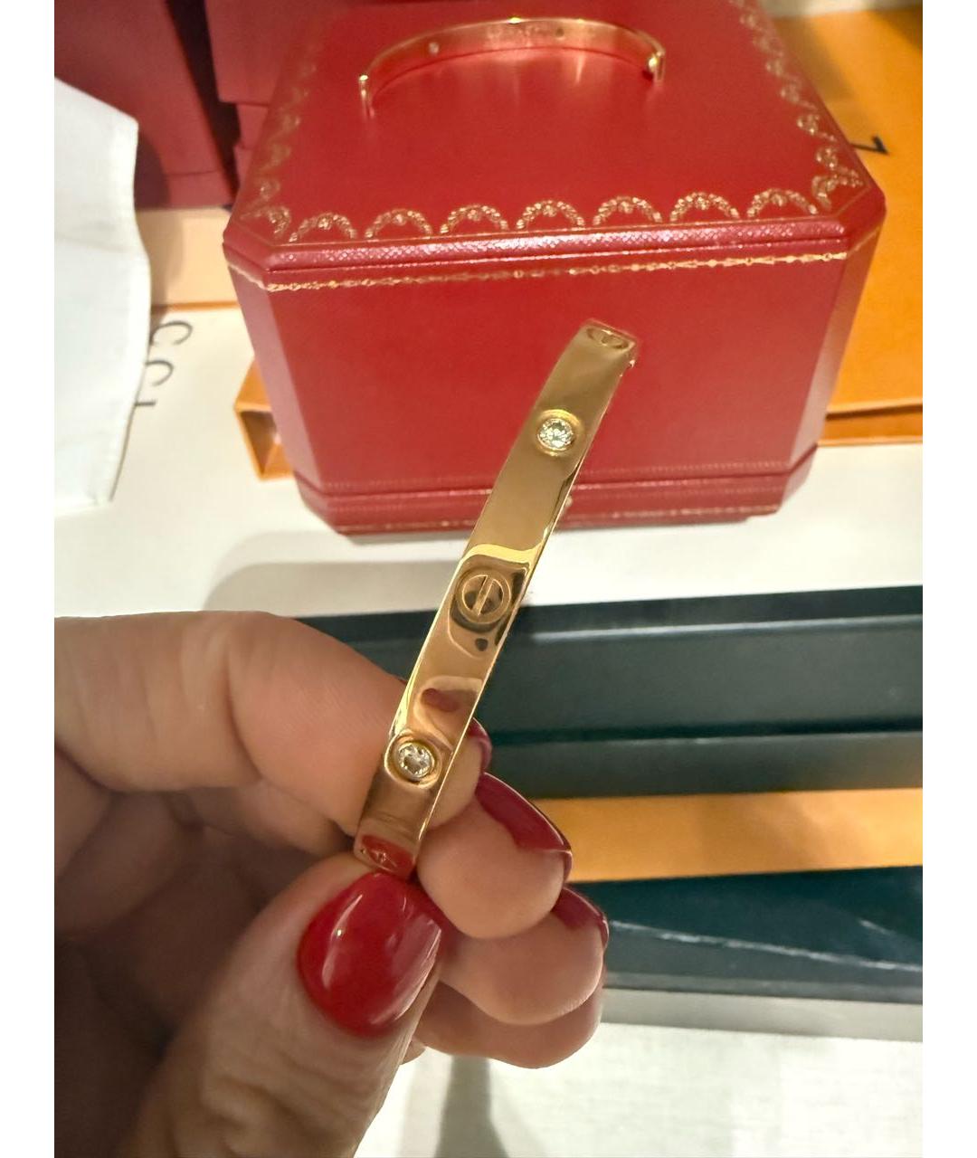 CARTIER Золотой браслет из желтого золота, фото 3
