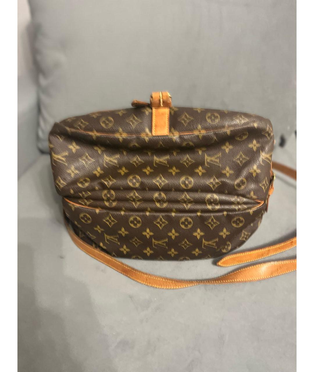 LOUIS VUITTON Коричневая сумка на плечо, фото 4