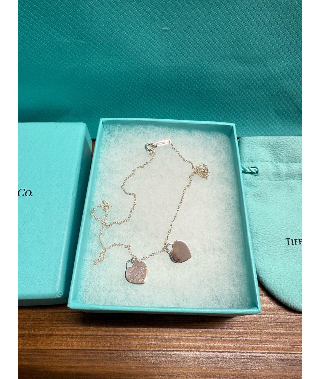 TIFFANY&CO Серебряная серебряная подвеска, фото 2