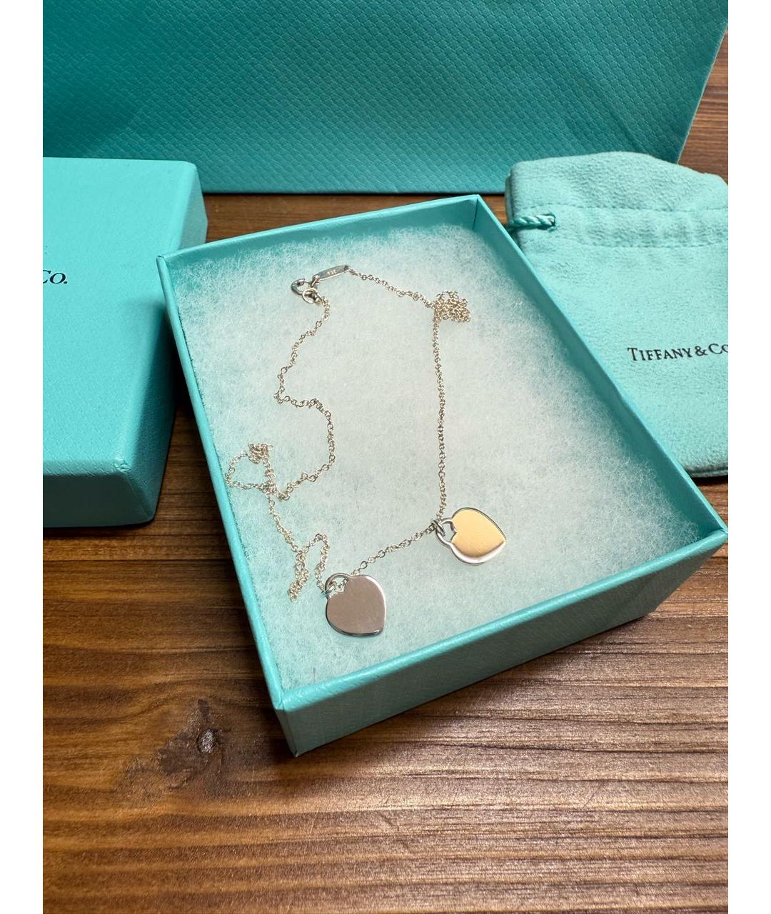 TIFFANY&CO Серебряная серебряная подвеска, фото 4