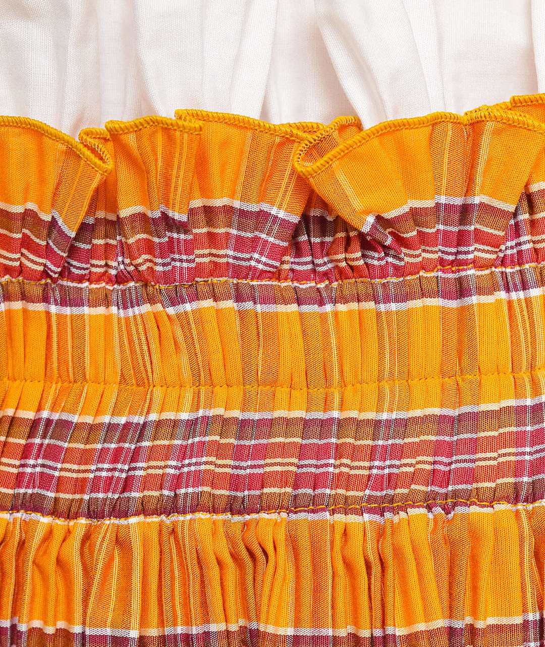 NO. 21 Оранжевая юбка мини, фото 4