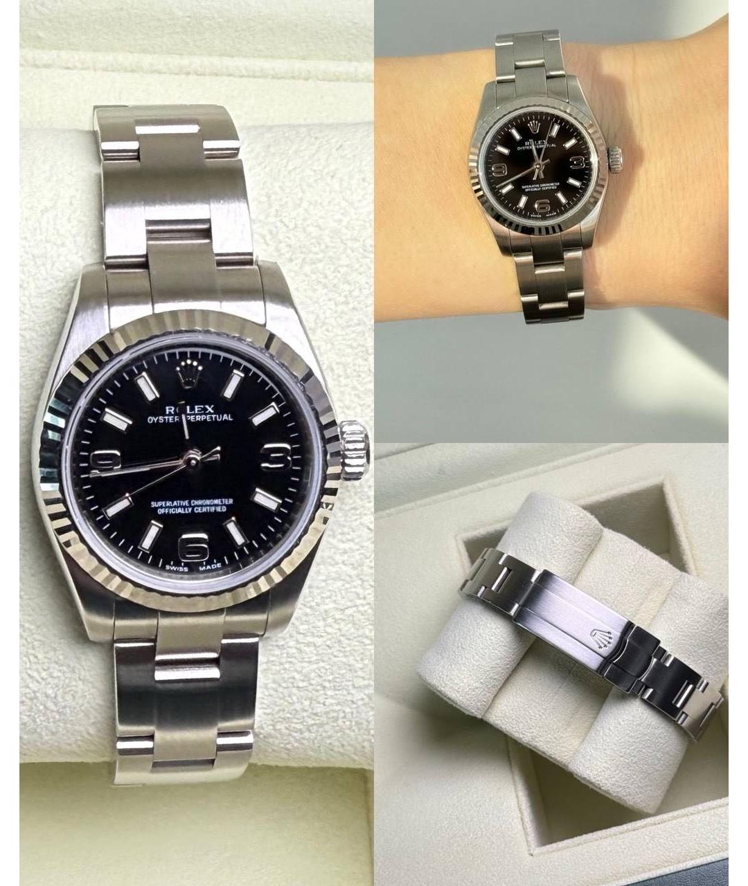 ROLEX Белые часы, фото 6