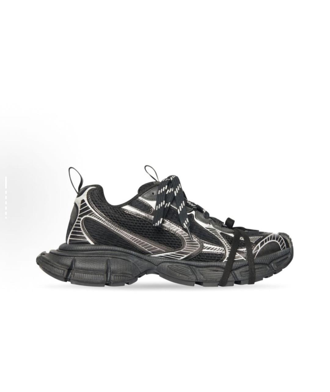 BALENCIAGA Черные кроссовки, фото 2