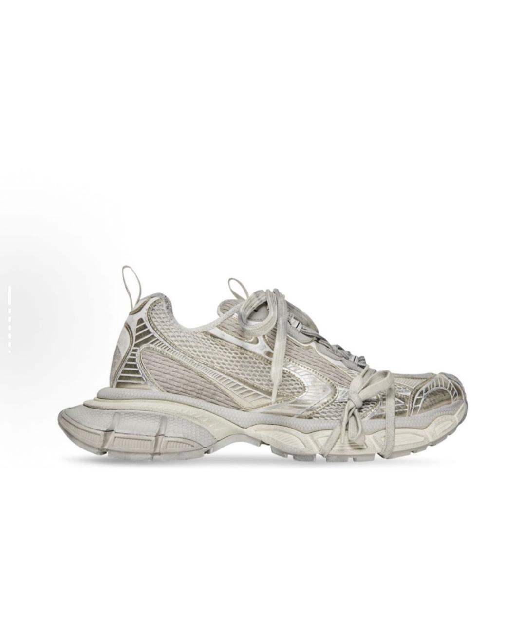 BALENCIAGA Бежевые кроссовки, фото 2
