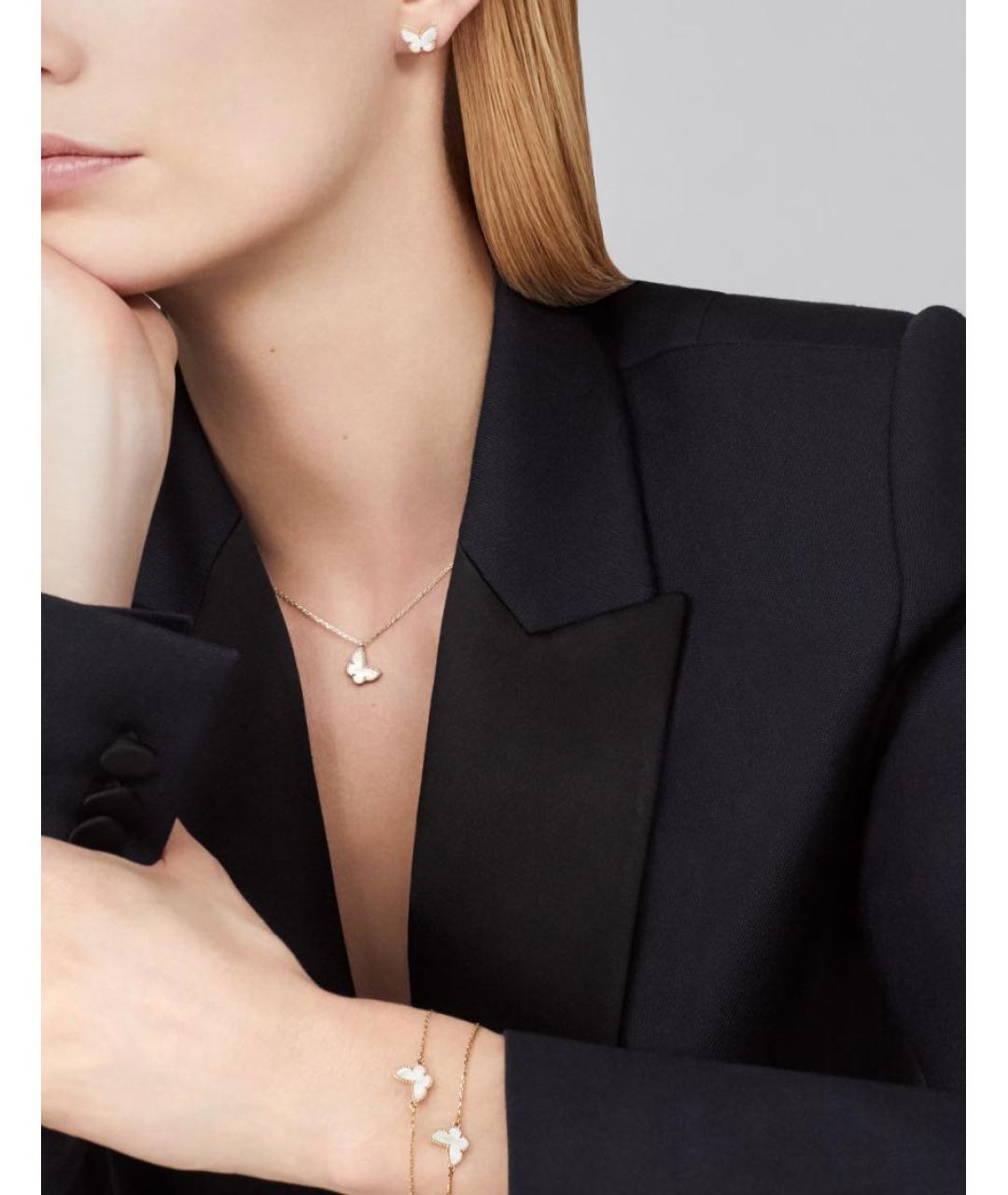 VAN CLEEF & ARPELS Золотые серьги из желтого золота, фото 2