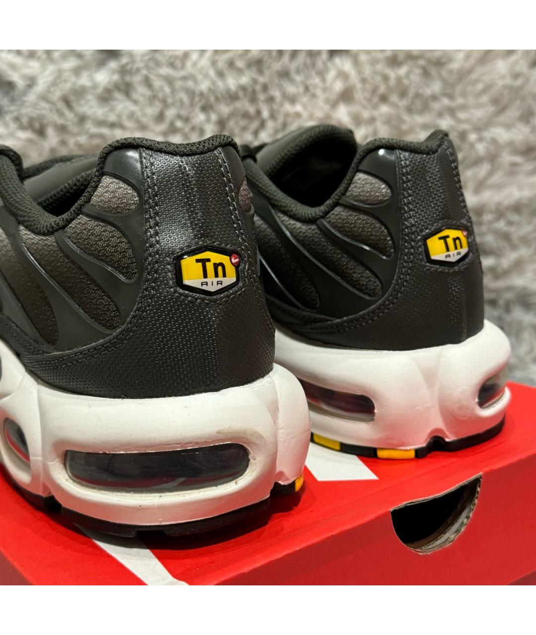 NIKE Серые текстильные низкие кроссовки / кеды, фото 8