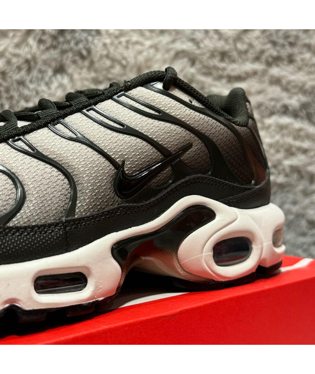 NIKE Серые текстильные низкие кроссовки / кеды, фото 7