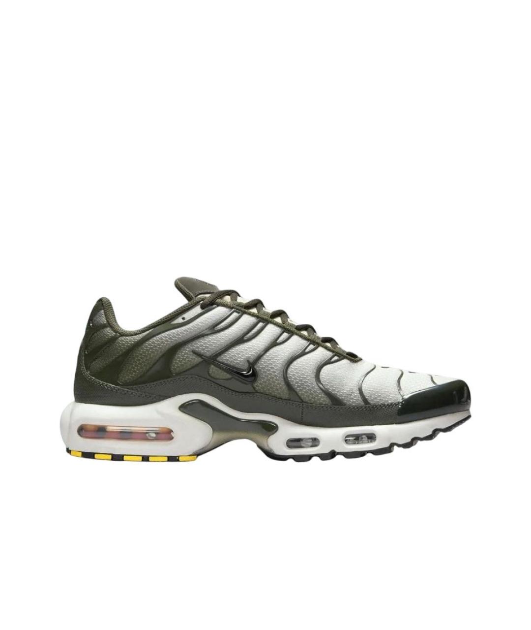 NIKE Серые текстильные низкие кроссовки / кеды, фото 1