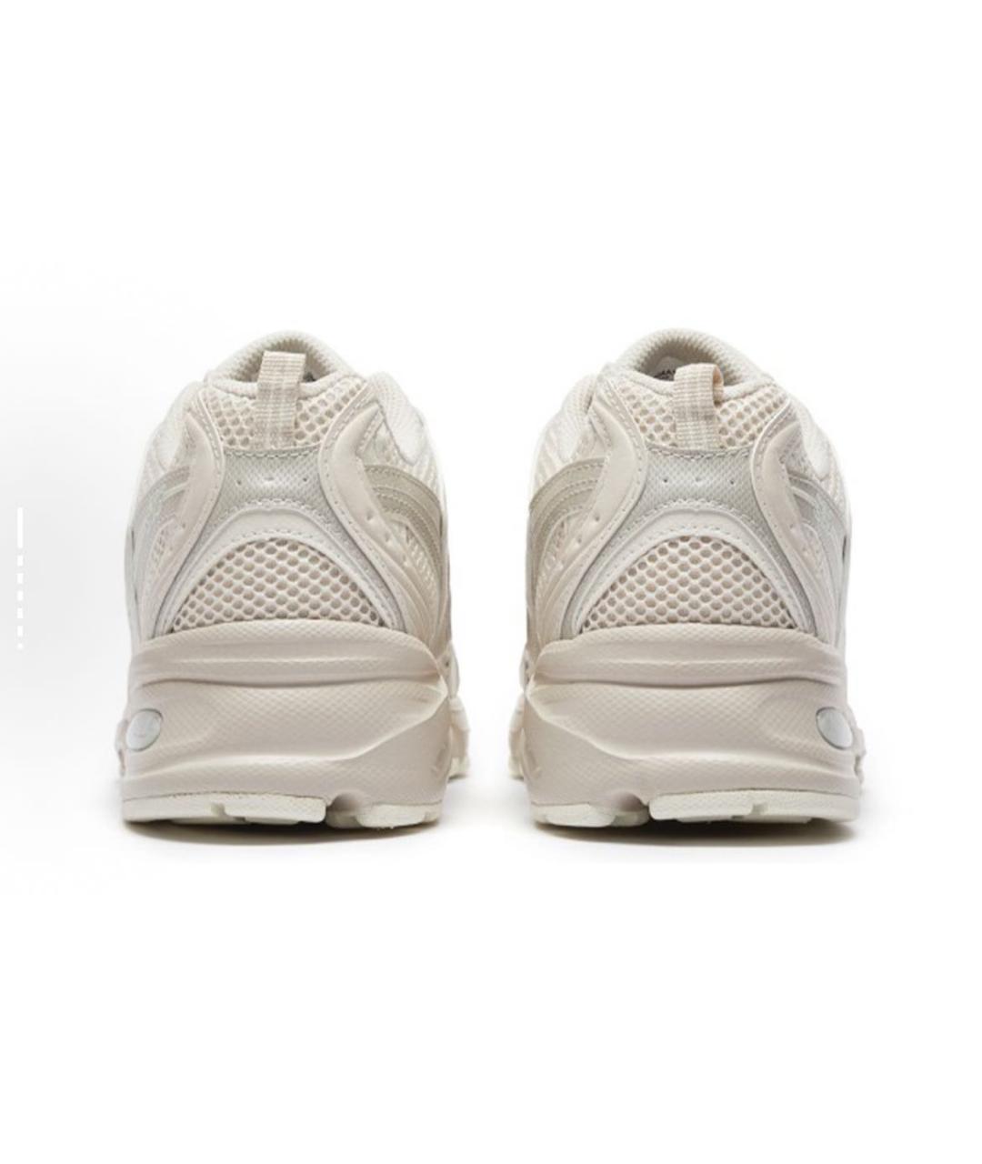 NEW BALANCE Бежевые неопреновые кроссовки, фото 4