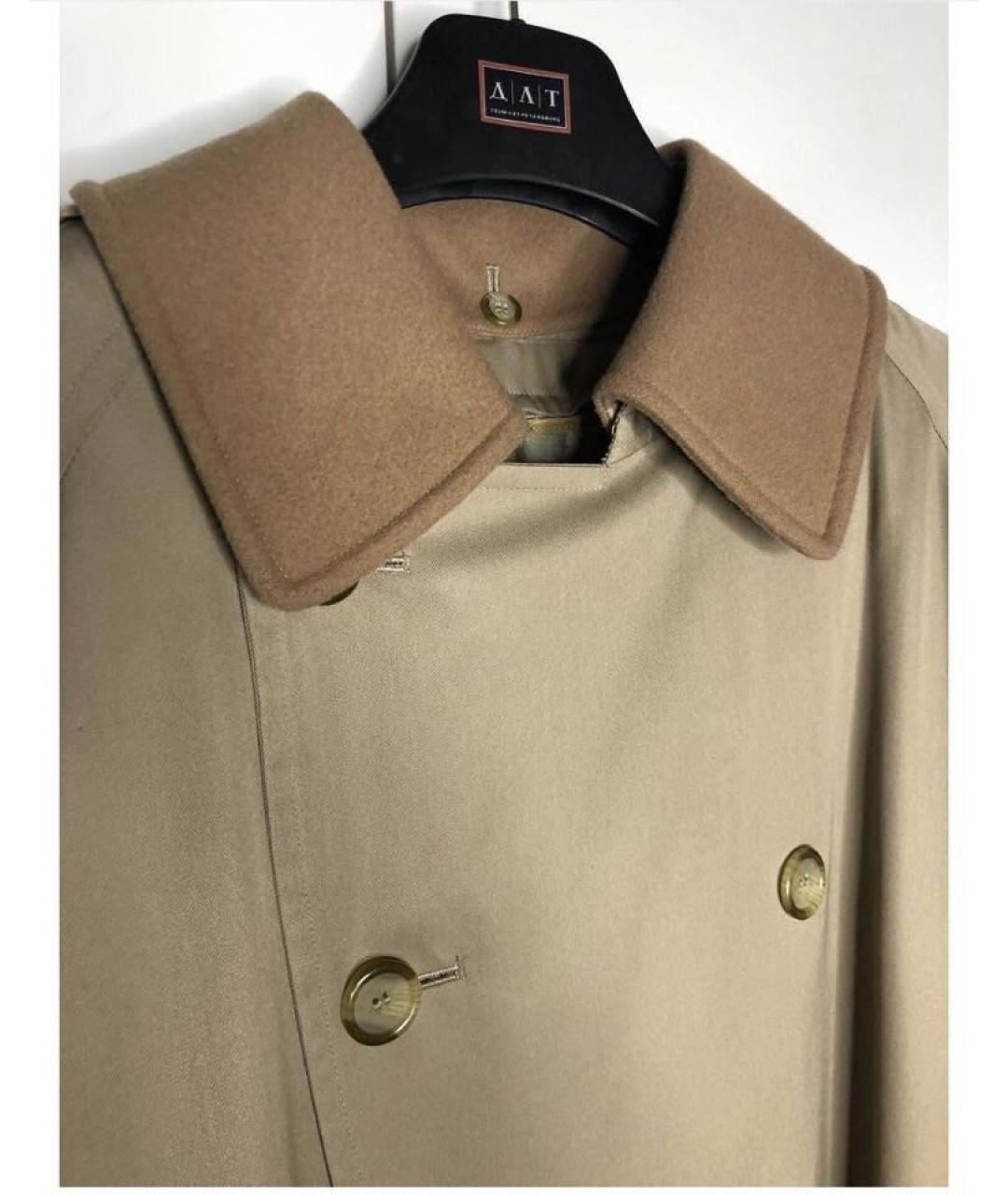 BURBERRY Бежевый тренч / плащ, фото 4