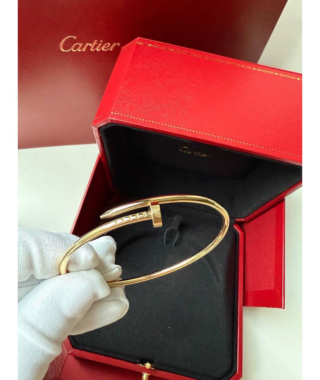 CARTIER Золотой браслет из желтого золота, фото 4