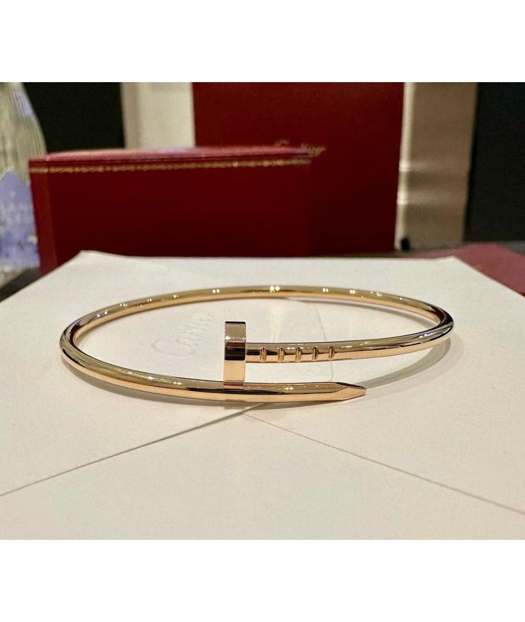 CARTIER Золотой браслет из розового золота, фото 2