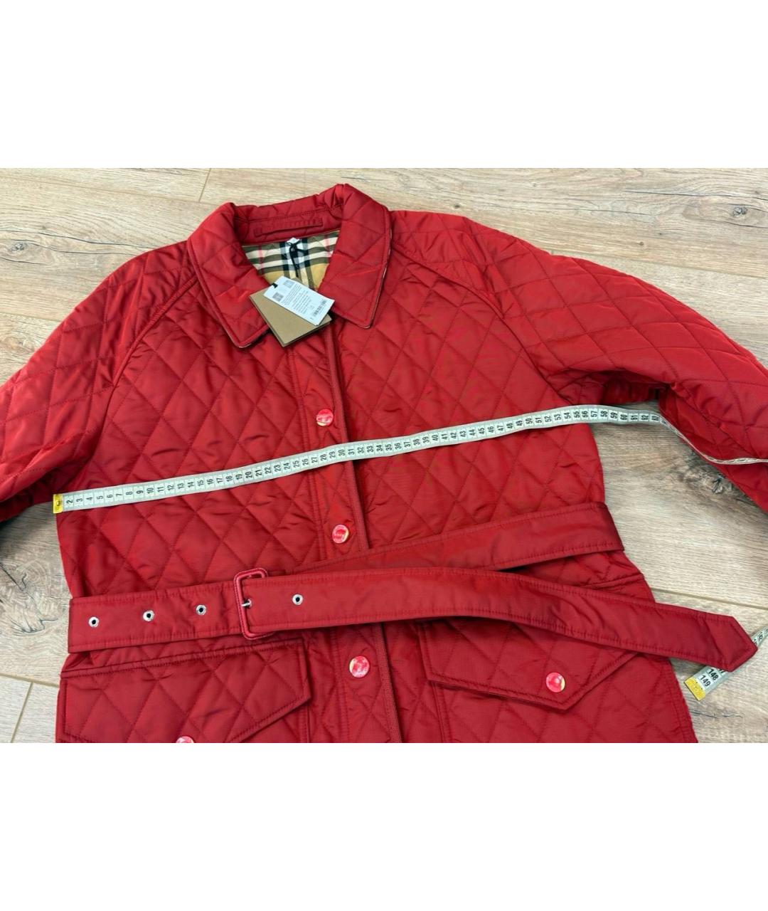 BURBERRY Красная куртка, фото 2