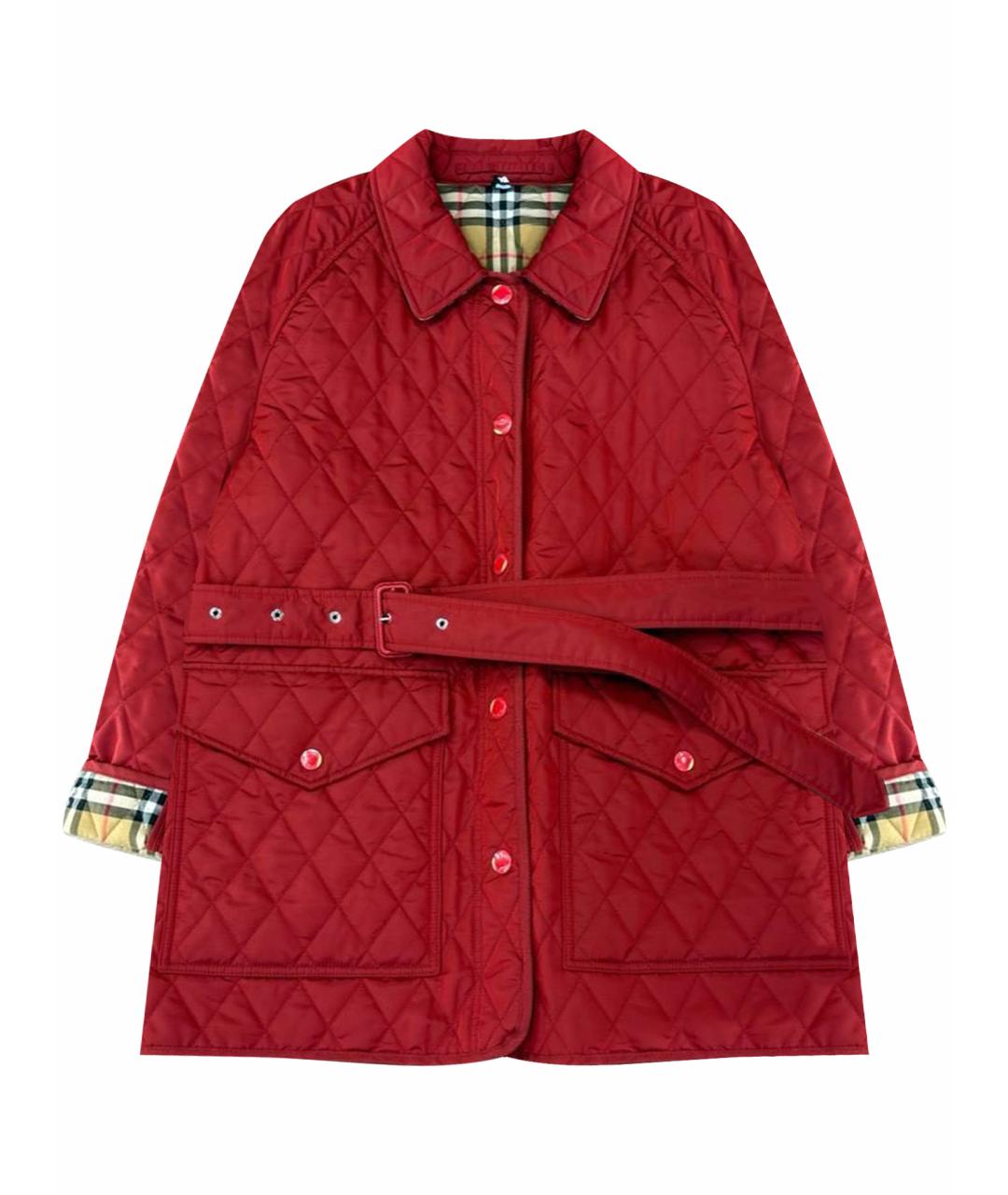 BURBERRY Красная куртка, фото 1