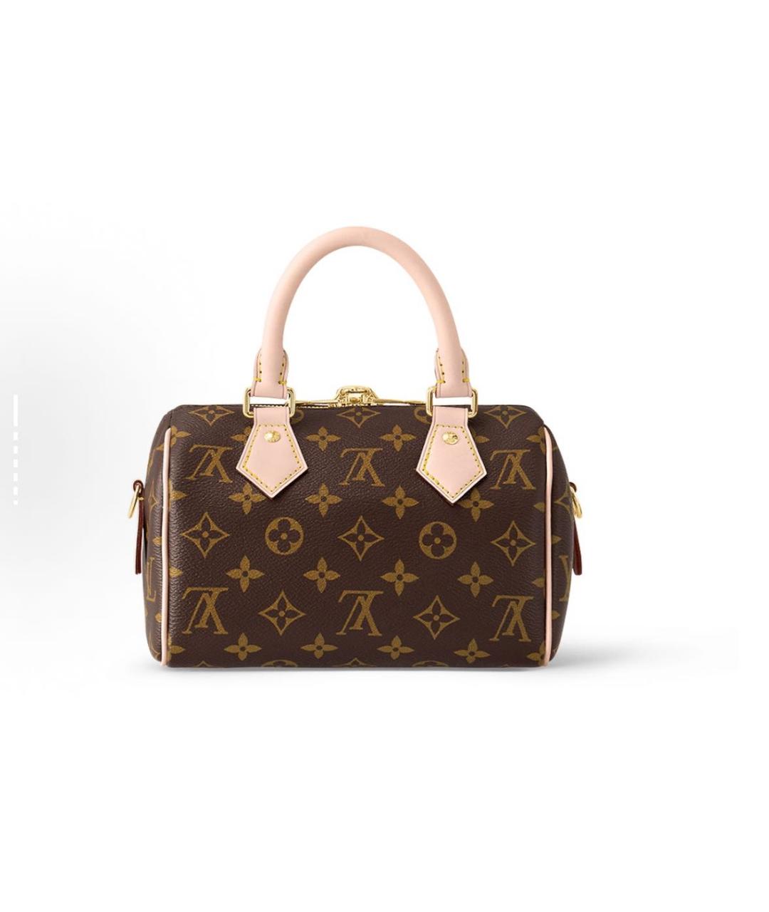 LOUIS VUITTON Коричневая сумка с короткими ручками, фото 2