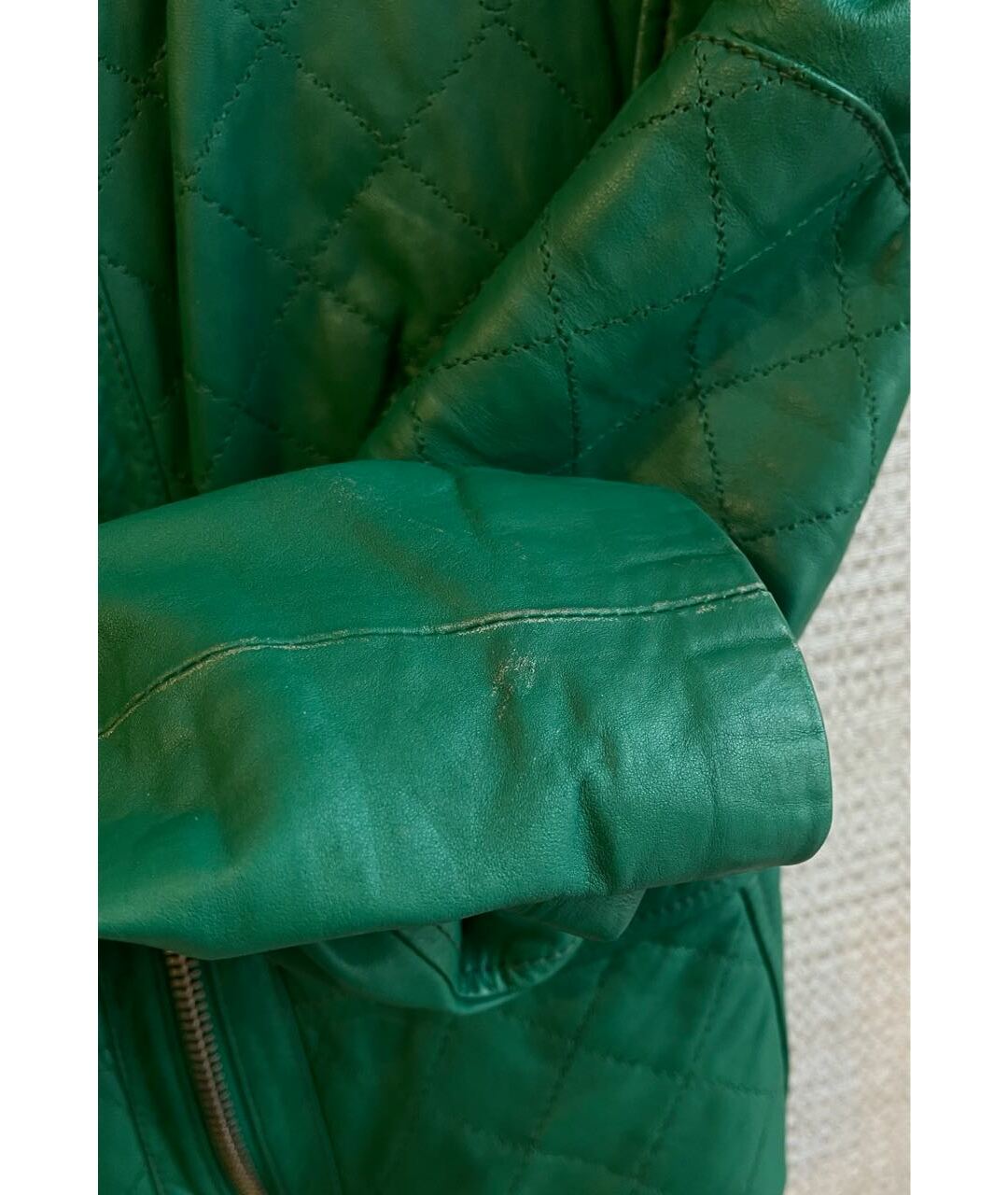 PINKO Зеленая полиэстеровая куртка, фото 6
