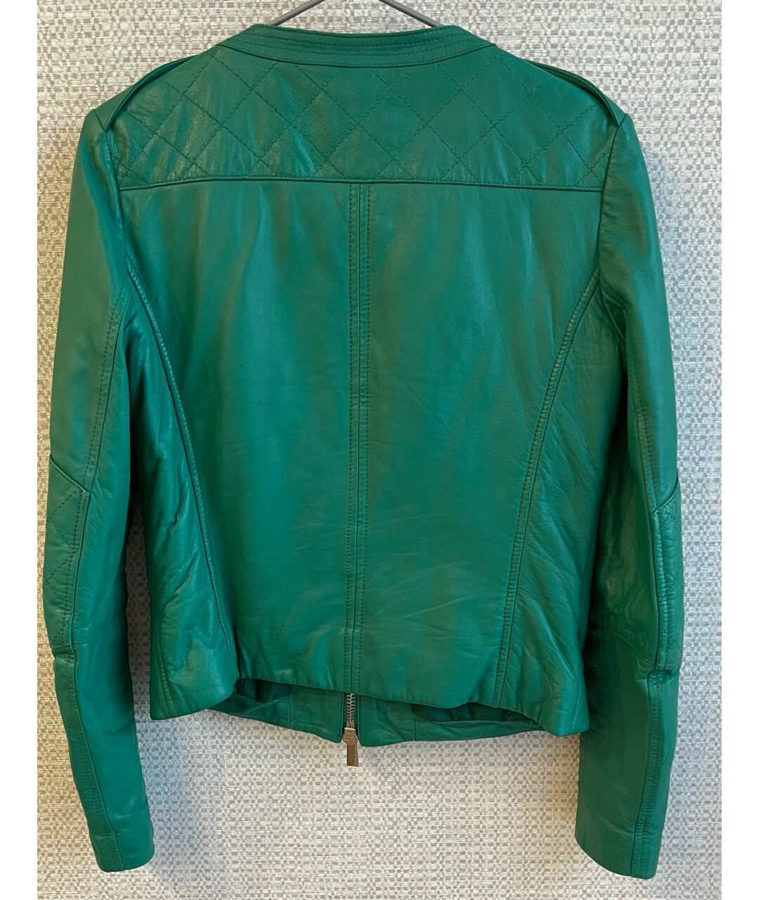 PINKO Зеленая полиэстеровая куртка, фото 2
