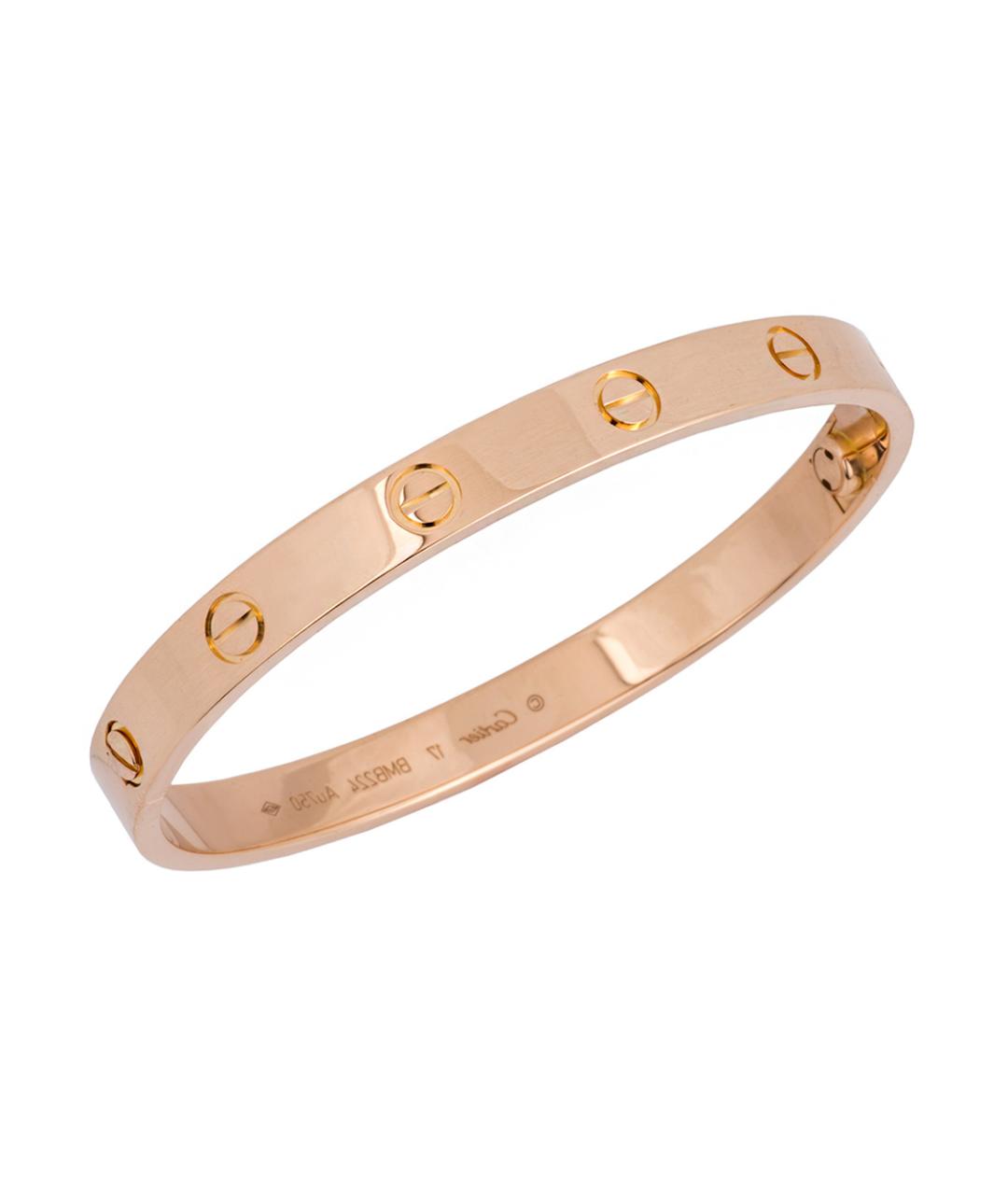 CARTIER Золотой браслет из розового золота, фото 2