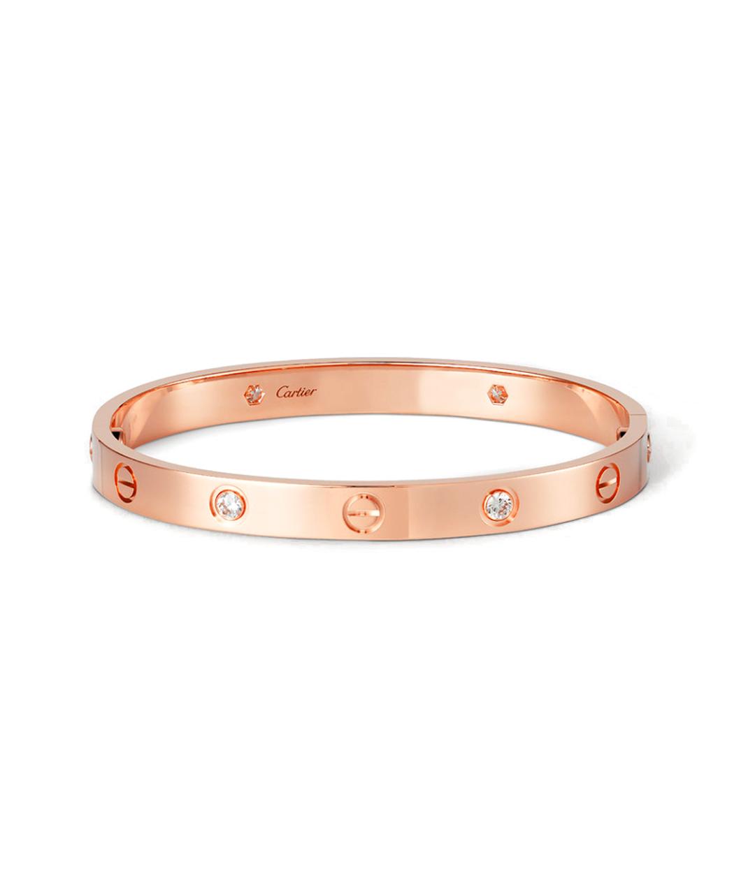 CARTIER Золотой браслет из розового золота, фото 1