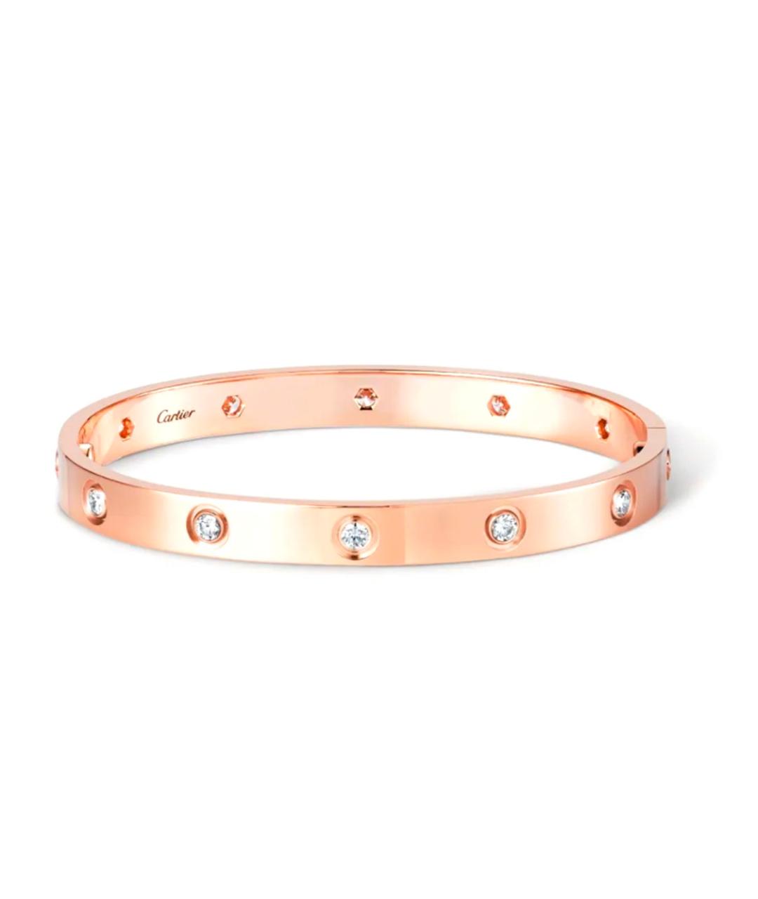 CARTIER Золотой браслет из розового золота, фото 1