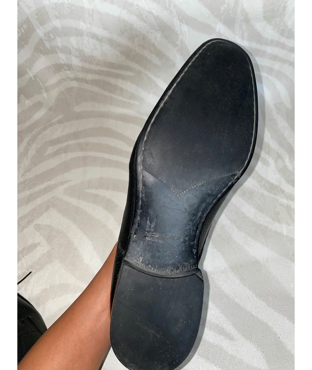 MORESCHI Черные кожаные туфли, фото 6