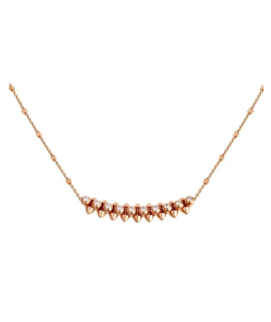 CARTIER Золотое колье из розового золота, фото 2