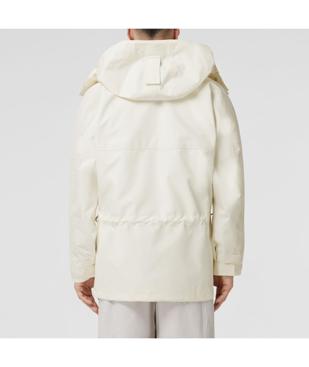 BURBERRY Белый тренч / плащ, фото 5