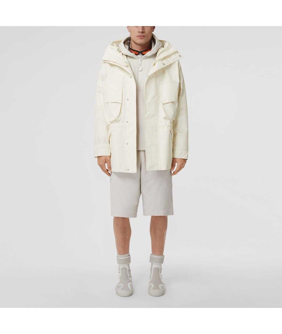 BURBERRY Белый тренч / плащ, фото 2
