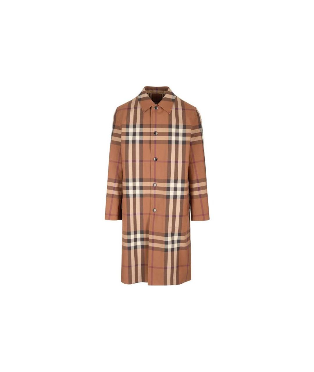 BURBERRY Коричневое пальто, фото 1