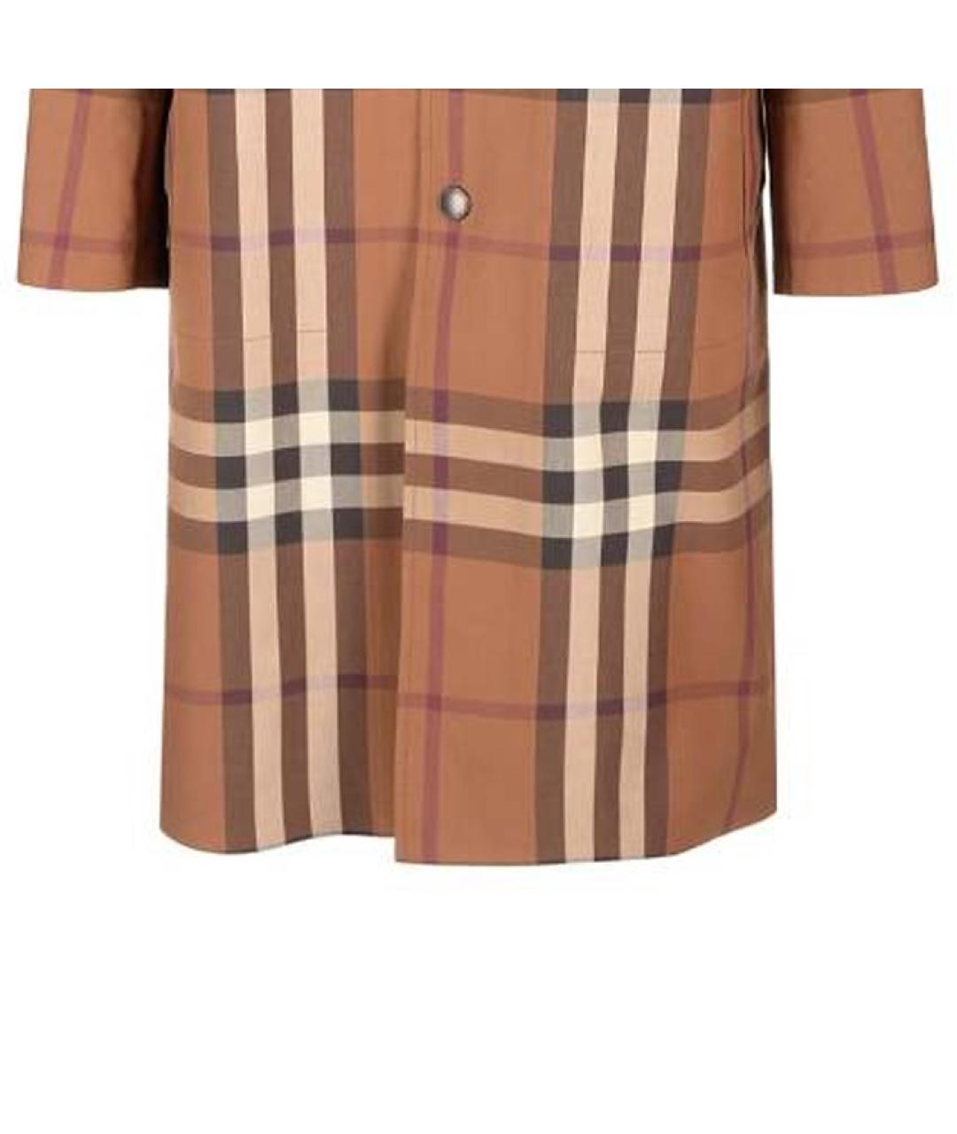 BURBERRY Коричневое пальто, фото 6