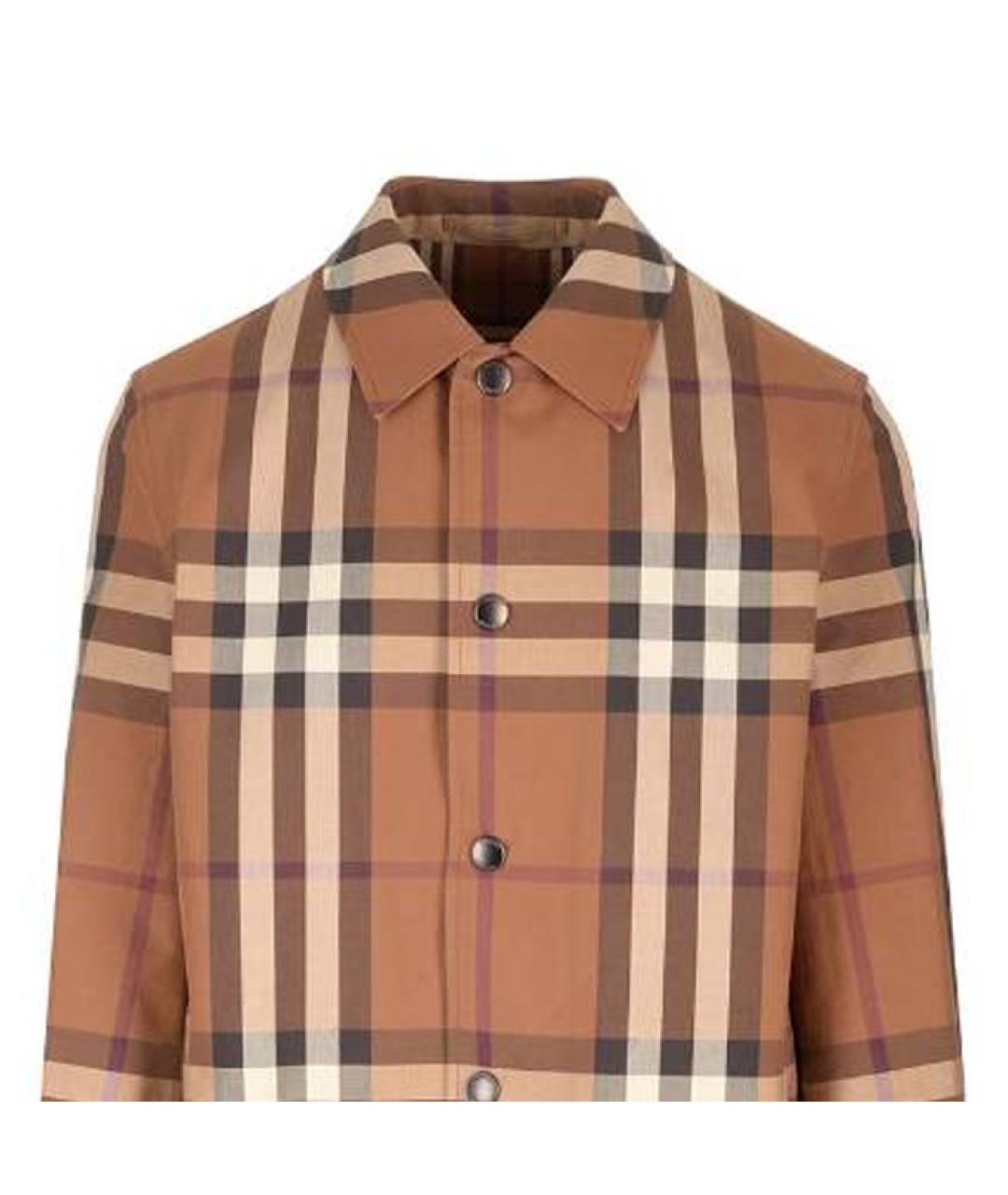 BURBERRY Коричневое пальто, фото 3