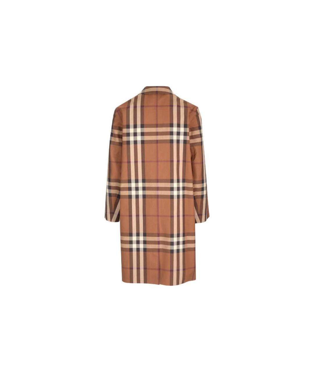 BURBERRY Коричневое пальто, фото 2