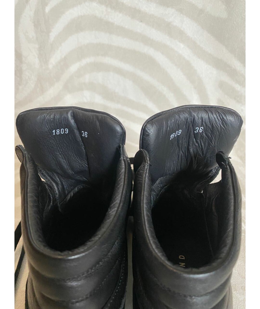 JOHN RICHMOND Черные кожаные кеды, фото 6