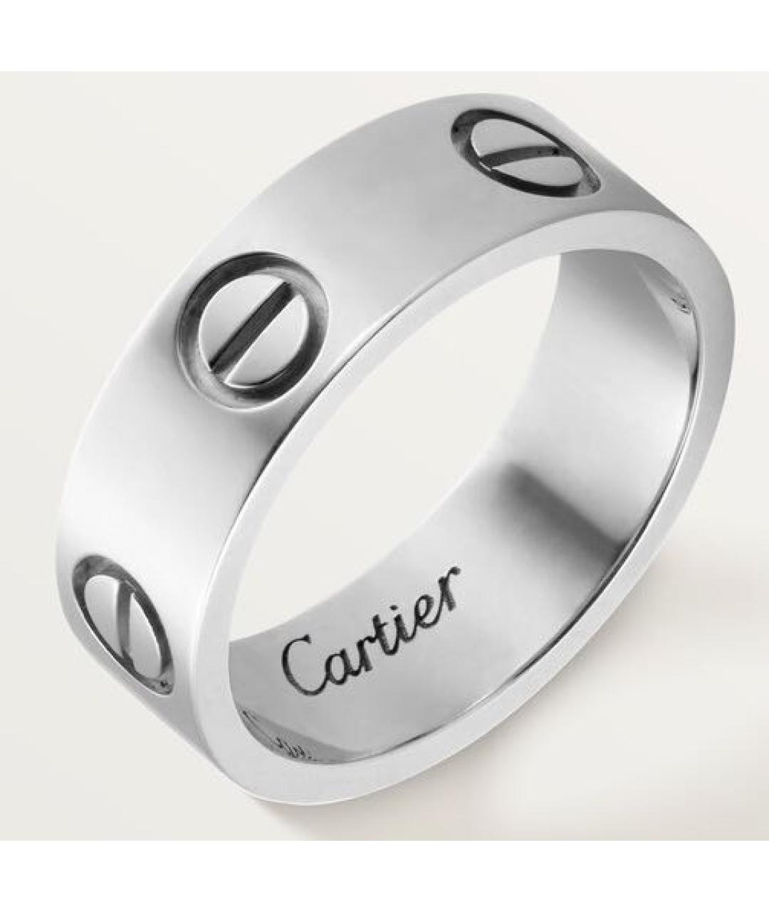 CARTIER Кольцо из белого золота, фото 2