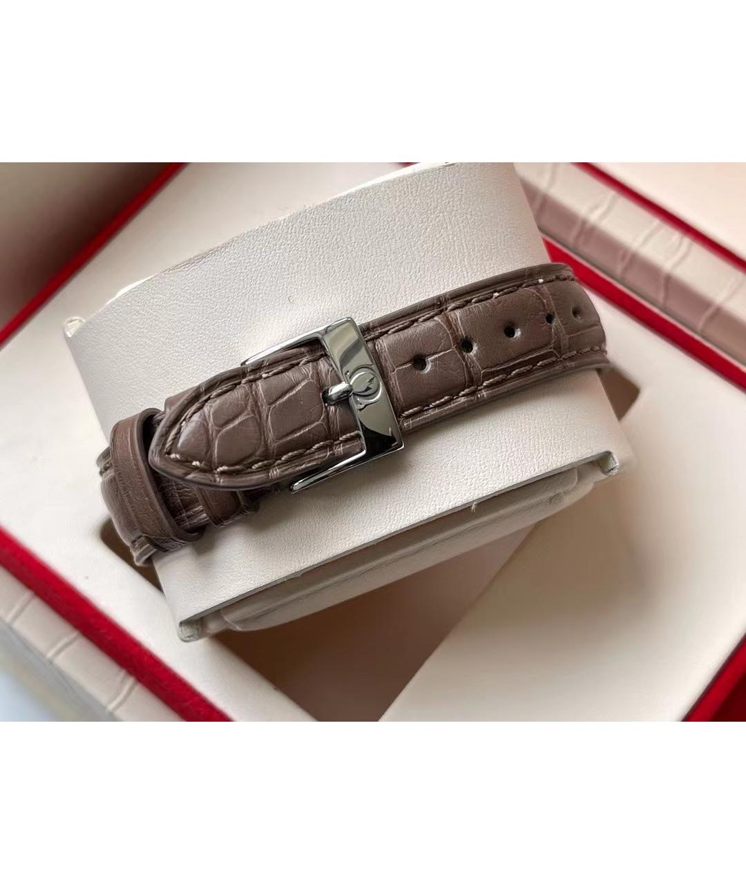 OMEGA Белые часы из розового золота, фото 5