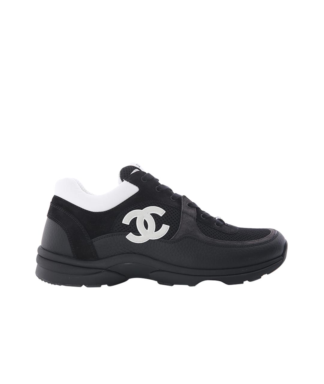 CHANEL Черные кроссовки, фото 1