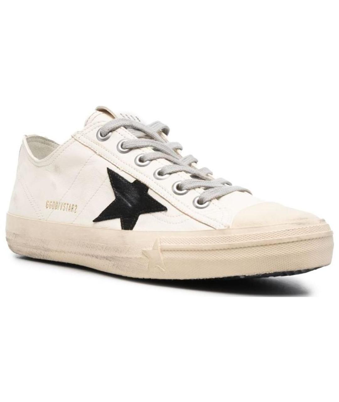 GOLDEN GOOSE DELUXE BRAND Бежевые низкие кроссовки / кеды, фото 3