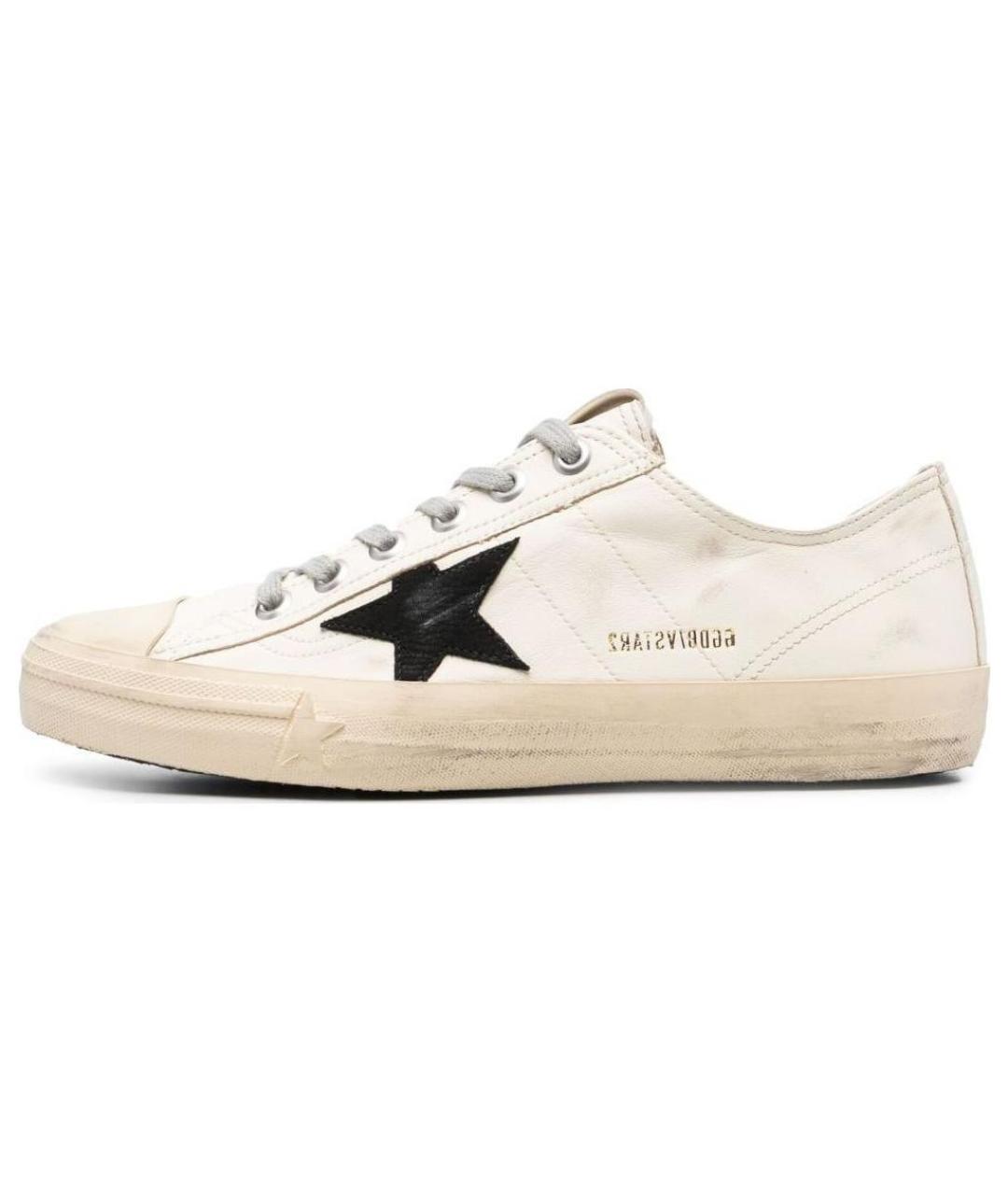 GOLDEN GOOSE DELUXE BRAND Бежевые низкие кроссовки / кеды, фото 2