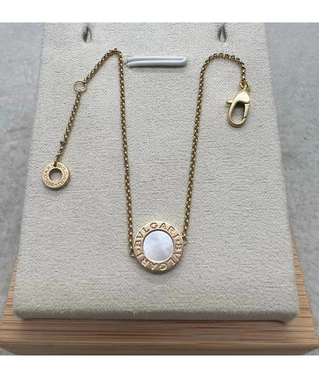 BVLGARI Белый браслет из розового золота, фото 4