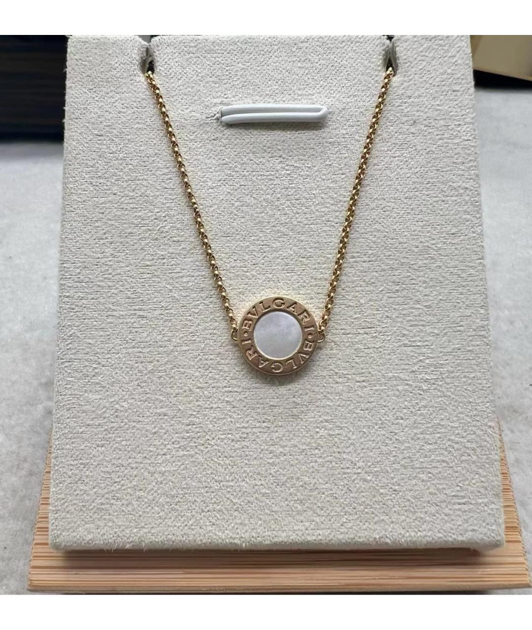 BVLGARI Белый браслет из розового золота, фото 2