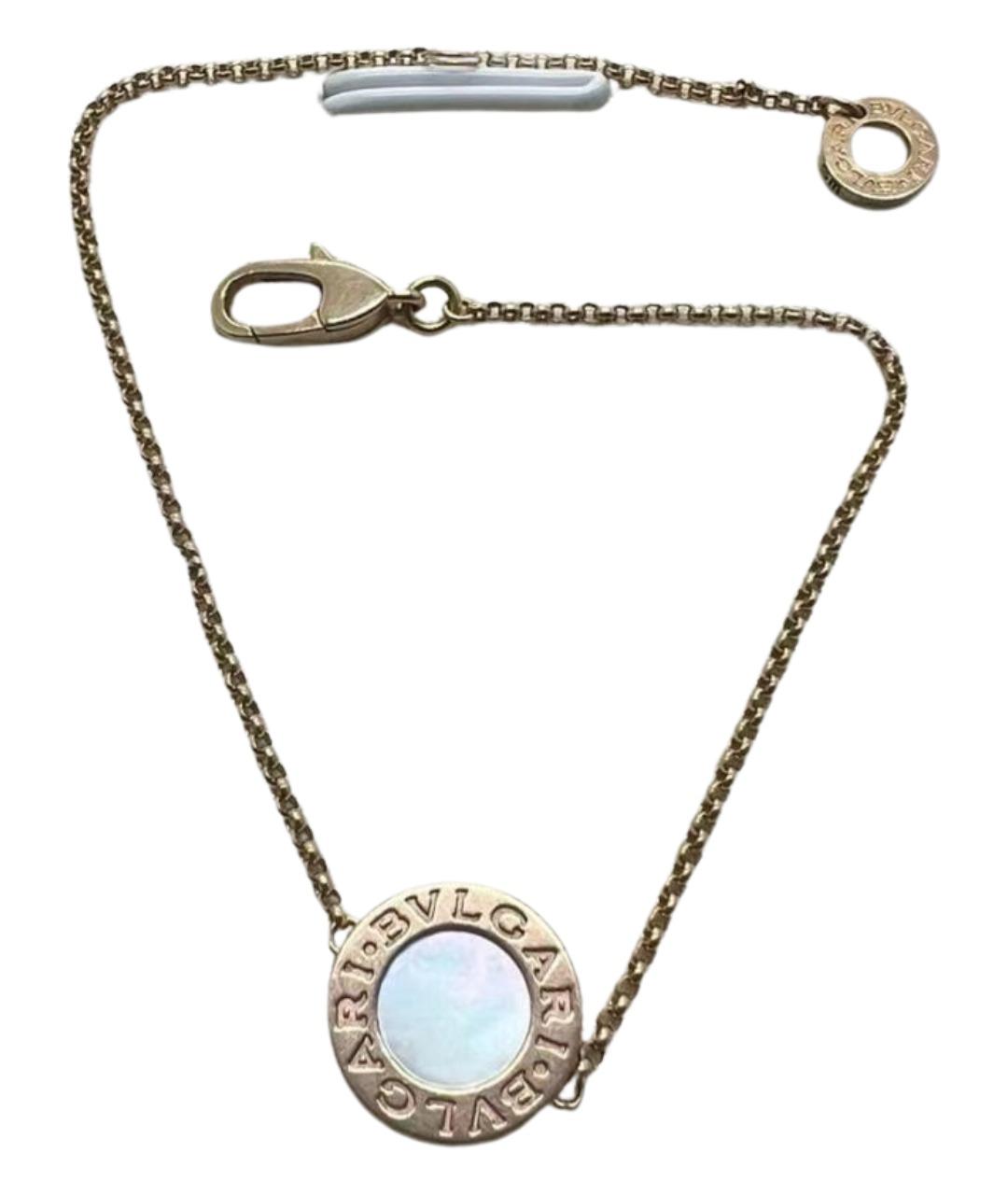 BVLGARI Белый браслет из розового золота, фото 2