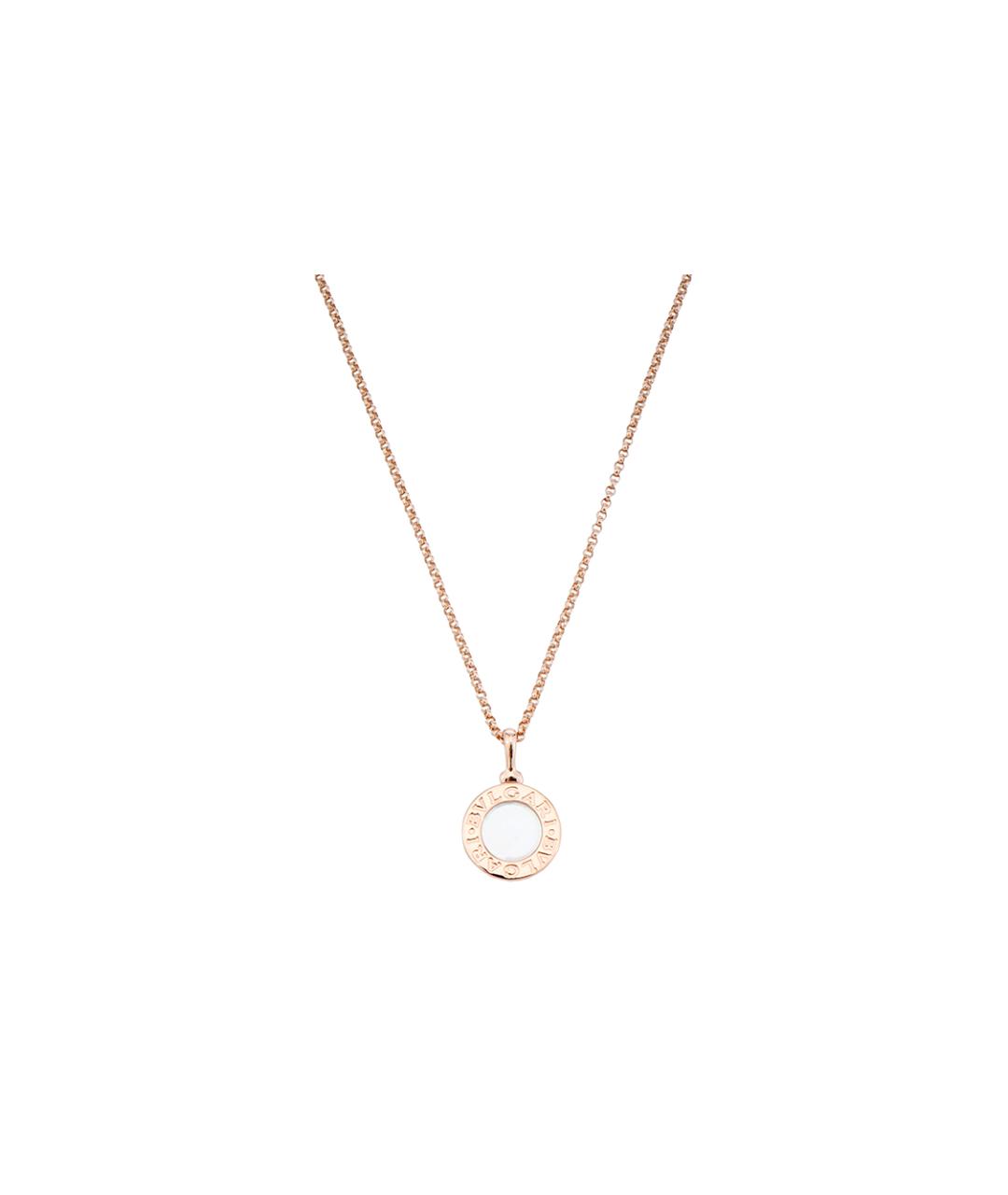 BVLGARI Золотая подвеска из розового золота, фото 2