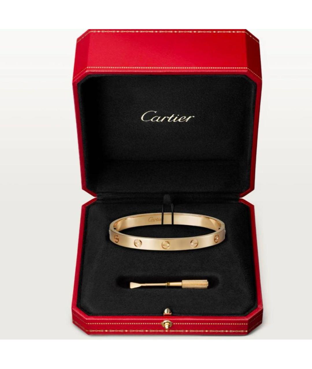 CARTIER Золотой браслет из желтого золота, фото 3