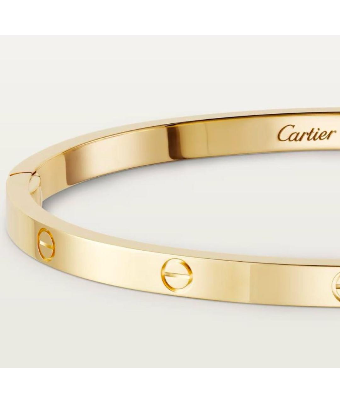 CARTIER Золотой браслет из желтого золота, фото 3