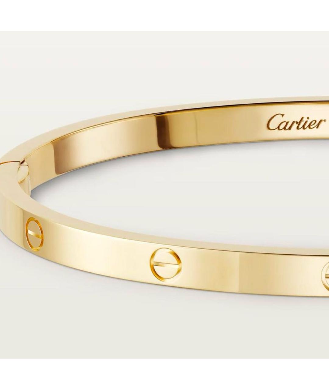 CARTIER Золотой браслет из желтого золота, фото 3