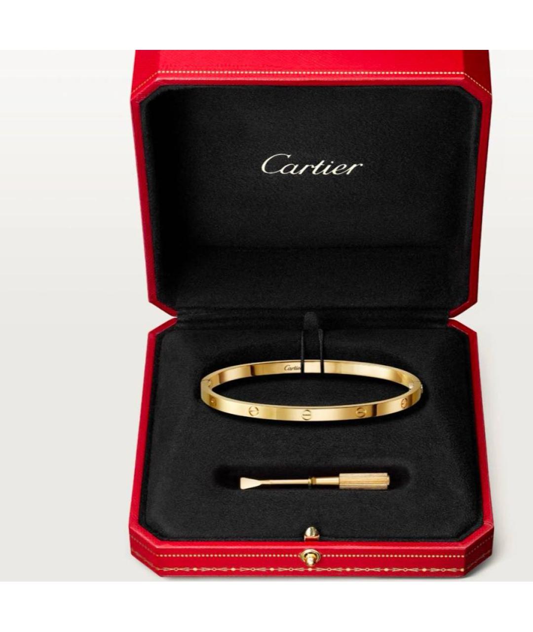 CARTIER Золотой браслет из желтого золота, фото 4