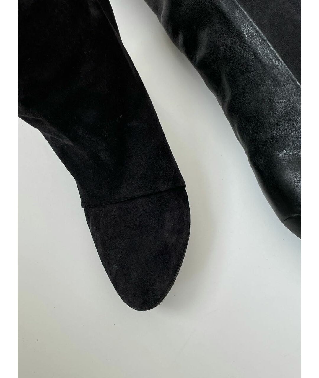 ISABEL MARANT Черные кожаные сапоги, фото 3