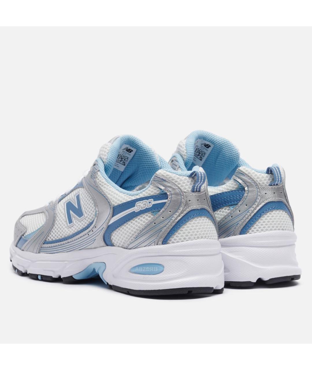 NEW BALANCE Белые кроссовки, фото 4