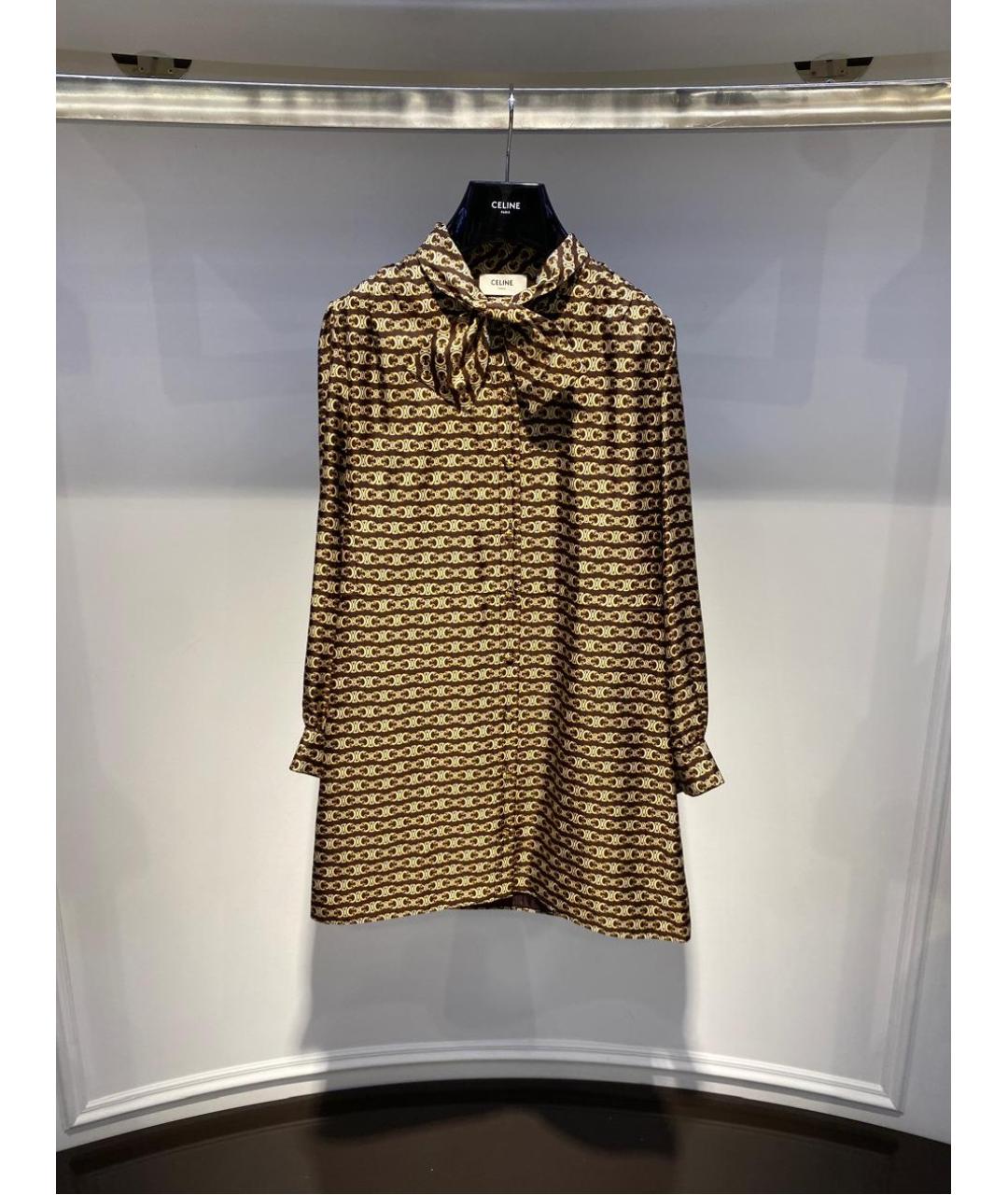 CELINE Бежевое платье, фото 3